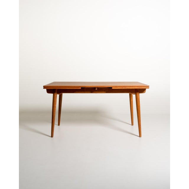 Andreas Tuck AT-312 Table by Hans J. Wegner for Andreas Tuck, 1950s For Sale - Image 4 of 12