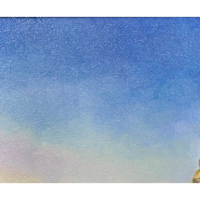 Elin Sian Blake, The Lonely Shepherd, Llangattock, Brecon Beacons, 2000s, Oil on Canvas For Sale - Image 6 of 18