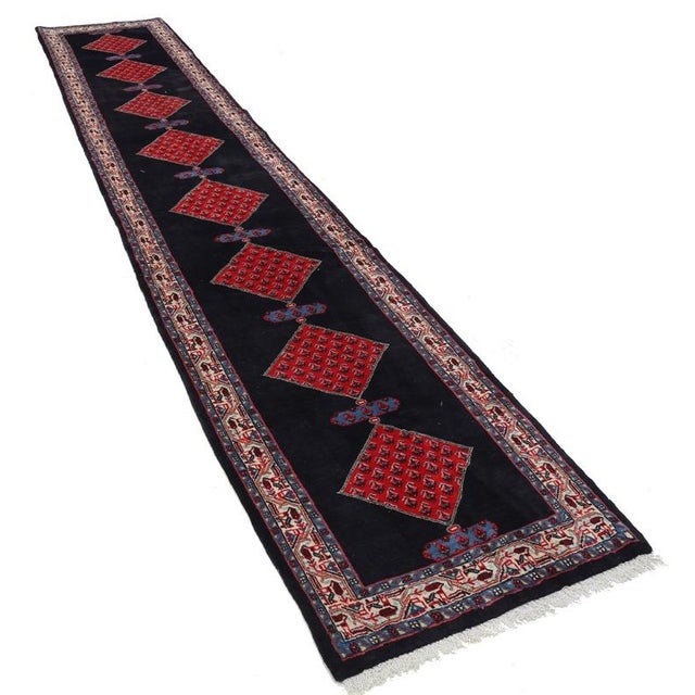 Pasargad DC Fine Hand Knotted Serab Runner Rug For Sale - Image 4 of 4