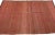 1960s 1960s Vintage Turkish Kilim Rust Handmade Solid Wool Rug For Sale - Image 5 of 8