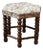 Scandinavian Beech Bobbin Stool, Circa 1950s For Sale