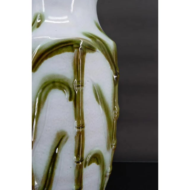 Ceramic Vintage German Bamboo Lamp from Carstens Tönnieshof, 1960 For Sale - Image 7 of 9