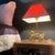 Gold Vintage Brass Duck Table Lamp on Clear Acrylic Base, 1970s For Sale - Image 8 of 18