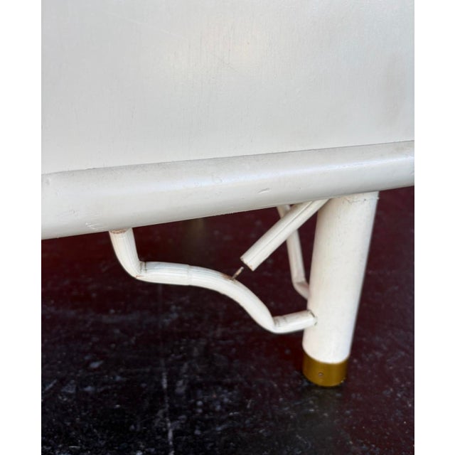 Hollywood Regency Expandable Server Attr to Ficks Reed For Sale - Image 16 of 16