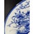 Ceramic Large Japanese Hand-Painted Blue and White Dish, 19th Century For Sale - Image 7 of 11
