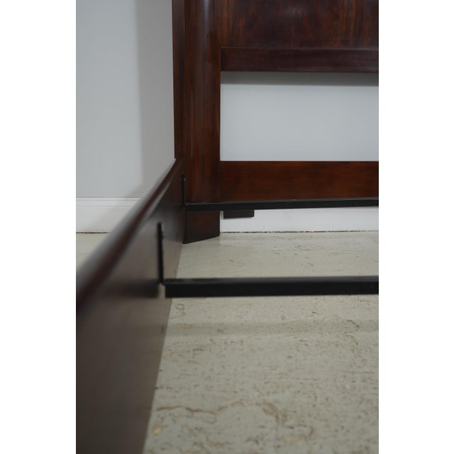 Henkel Harris Flame Mahogany King Size Bed For Sale - Image 9 of 18