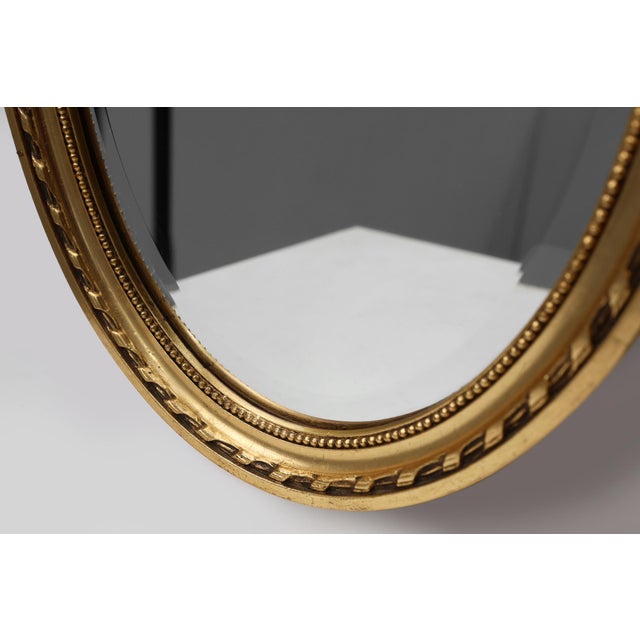 Louis-Philippe Dutch Wood with Beveled Mirror from Pieterman, 1950s For Sale - Image 3 of 12