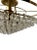 Vintage Hollywood Regency Style Lucite Crystals Ceiling Light Chandelier For Sale - Image 4 of 10