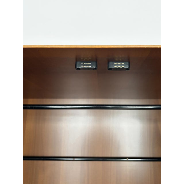 Wooden and Leather Wardrobes by Afra & Tobia Scarpa for Maxalto, Italy, 1970s, Set of 2 For Sale - Image 18 of 18