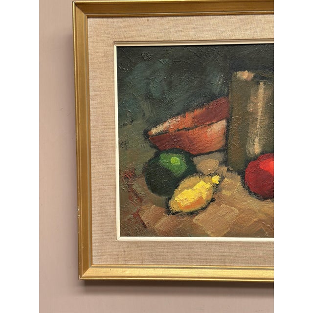 Lindholm, Still Life, 1960s, Oil on Canvas, Framed For Sale - Image 5 of 18