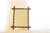 Wood French Decorative Wall Mirror in Faux Bamboo, 1920s For Sale - Image 7 of 14