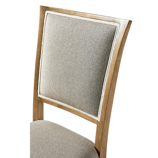 Wood Classic French Style Dining Chairs in Cherry Finish- Set of 2 For Sale - Image 7 of 7