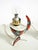 Mid-Century Modern Italian Hand-Painted Ceramic Table Lamps, 1950s, Set of 2 For Sale - Image 10 of 18