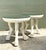 Cream Vintage Lacquered Paw Foot Side Tables After Dickinson - A Pair For Sale - Image 8 of 12