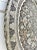 Silver Vintage Islamic Moroccan 34" Engraved Silver Copper Tray Table Top For Sale - Image 8 of 10