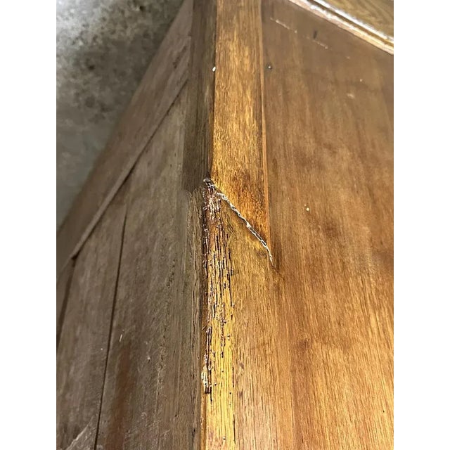 Louis XV Style High Buffet in Wood For Sale - Image 9 of 12