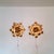 Mid-Century Wall Lamps with Florentine Design, 1970s, Set of 2 For Sale - Image 4 of 16