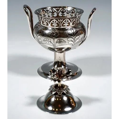 Antique Vienna Empire Silver Sugar Urn, 1805 For Sale - Image 4 of 8