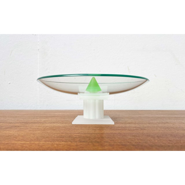 Postmodern Glass Bowl from Montana, 1980s For Sale - Image 18 of 18