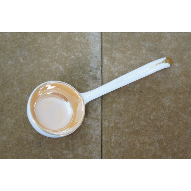 Antique Noritake Turquoise Blue & Gold Lidded Sugar Bowl W/ Spoon For Sale - Image 15 of 18