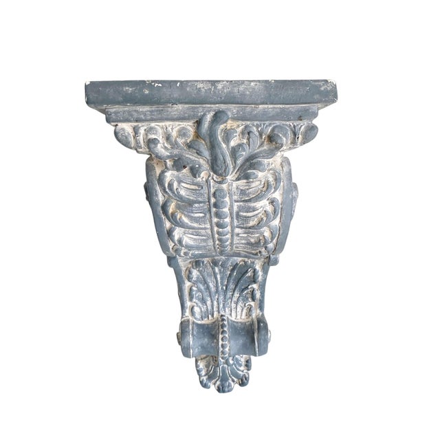 1990s Acanthus Leaf Extra Large Wall Hanging Corbel For Sale - Image 10 of 12