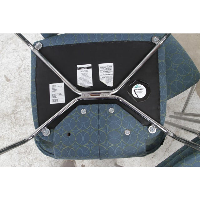Marc Krusin MCM Wrapp Side Chairs, Stackable, Chrome Legs, Spain, 2007 For Sale - Image 10 of 17