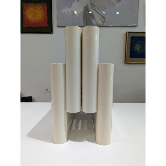 1970s Kartell Magazine Rack Designed Model 4676 by Giotto Stoppino For Sale - Image 5 of 5