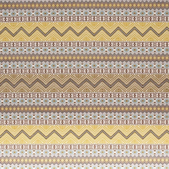 Sample - Schumacher Holmul Hand Woven Fabric in Ochre For Sale
