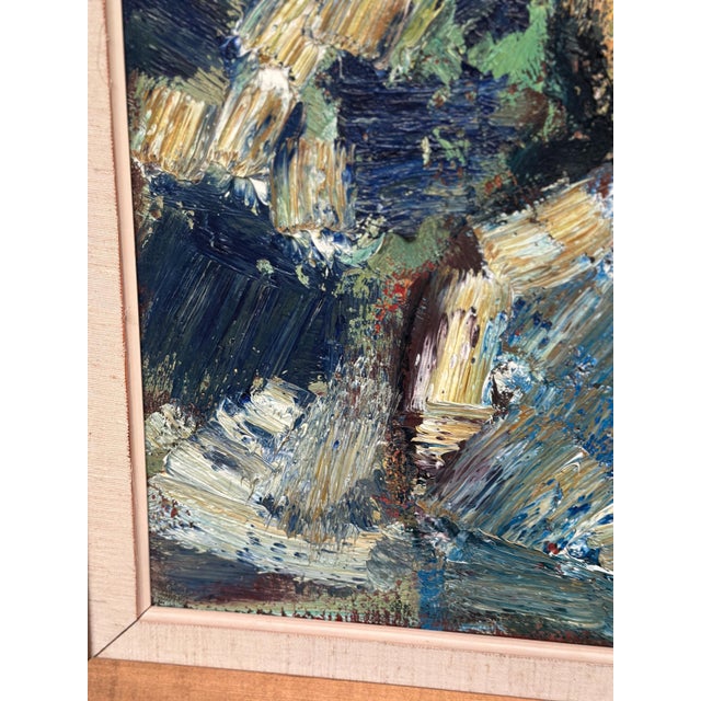 Gösta Falck, Sitting Child, 1960s, Oil on Canvas, Framed For Sale - Image 13 of 18