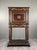 19th Century Neo-Renaissance Carved and Polychrome Wooden Secretary Desk For Sale - Image 13 of 13