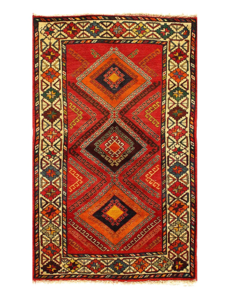 Pasargad Persian Shiraz Qashqai Rug - 3′7