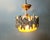 Metal Brutalist Pendant Light by Marcello Fantoni, 1960s For Sale - Image 7 of 10
