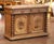 19th Century French Henri II Bleached Oak Buffet With Carved Harvest Motifs For Sale In Dallas - Image 6 of 17