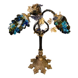 Glass Bunches Table Lamp, 1970s For Sale