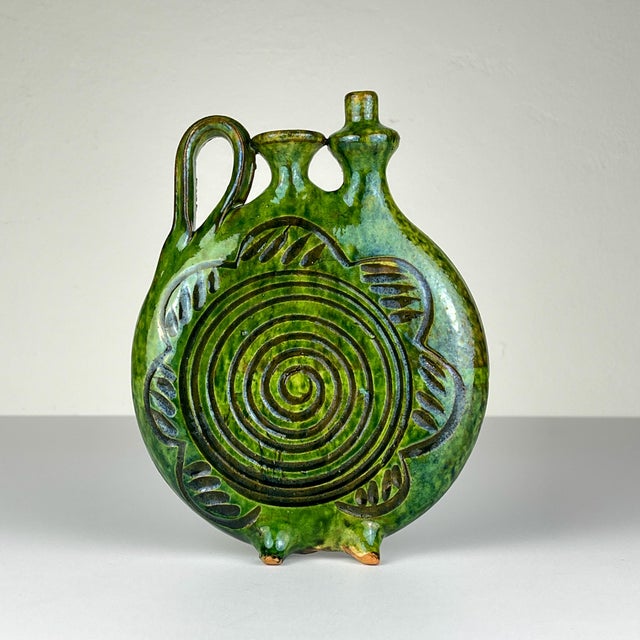Vintage Ceramic Bottle by Velimir Dordevic, 1970s For Sale - Image 9 of 15