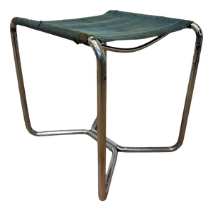 Bauhaus Chrome B8 Stool attributed to Marcel Breuer, 1930s