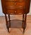 French 1910 French Louis XV Mahogany Marble Top Nightstand Bedside Table For Sale - Image 3 of 14