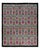 Suzani Collection Hand-Knotted Area Rug - Black Collection 7' 10" x 8' 5" For Sale - Image 9 of 9