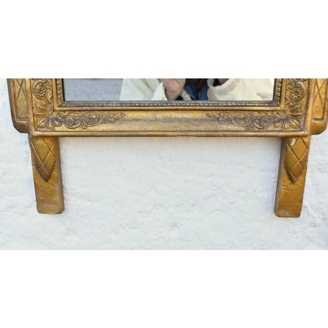 French Wall Mirror in Gilt Wood, 1890s For Sale - Image 9 of 13