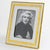 Contemporary Christian Dior White and Gilded Ceramic Picture Frame, circa 1980 For Sale - Image 3 of 11