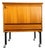 Vintage Danish Mobile Bar Cabinet in Teak, 1960s For Sale