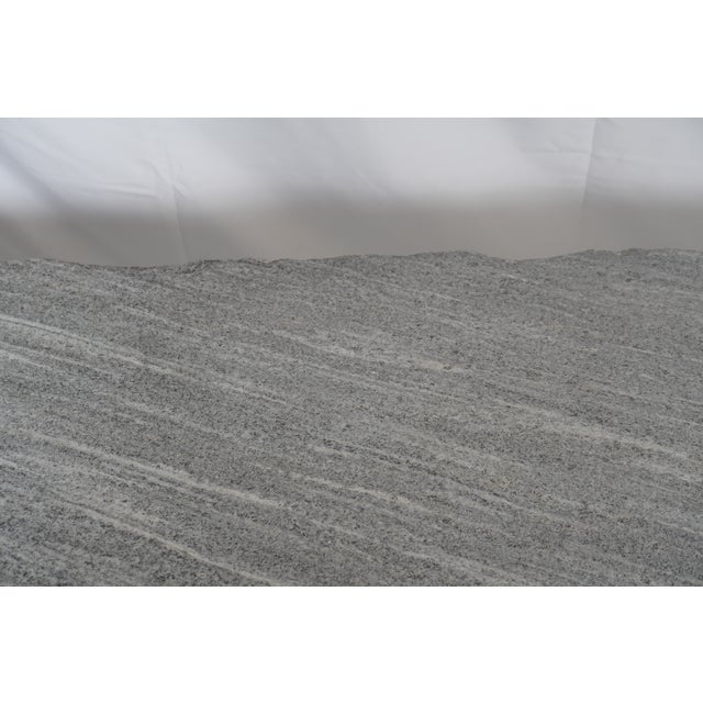 2010s Modern Travertine Bench For Sale - Image 5 of 5