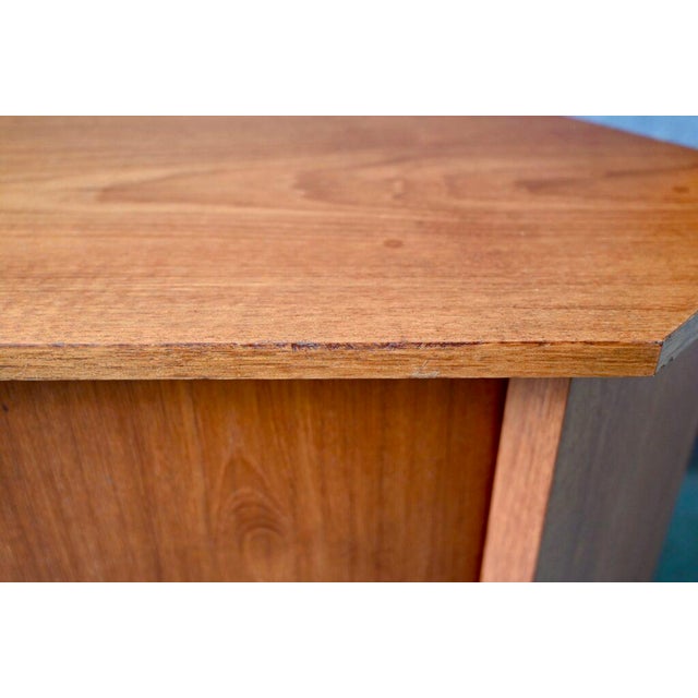 Scandinavian Angle Cabinet, 1960s For Sale - Image 18 of 18