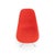Fiberglass La Fonda Chair by Charles Eames for Vitra For Sale - Image 6 of 11