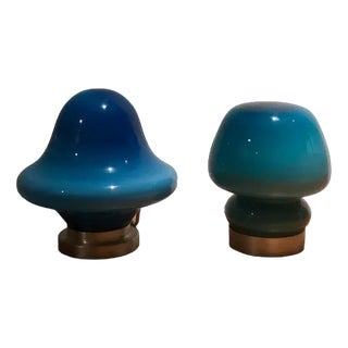 Mushroom Table Lights from Peill & Putzler, Set of 2 For Sale