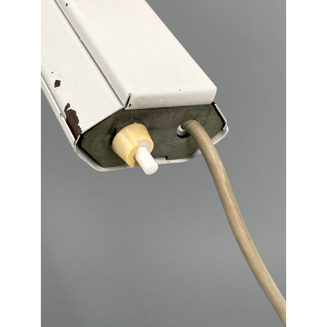 Metal Space Age Cornett Desk Lamp by Gerd Laitko for Veb Tafelgeräte Dessau, 1980s For Sale - Image 7 of 16