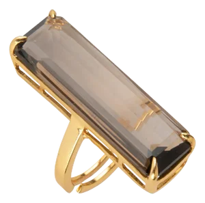 Lucille Ring, Brown, Size 7