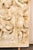 Cream Mid 20th Century Italian Plaster Relief, Roman Figure Motif For Sale - Image 8 of 10
