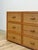 Late 20th Century Vintage, Coastal, Bamboo, Wicker, Six Drawer Dresser, Chest Storage For Sale - Image 5 of 18