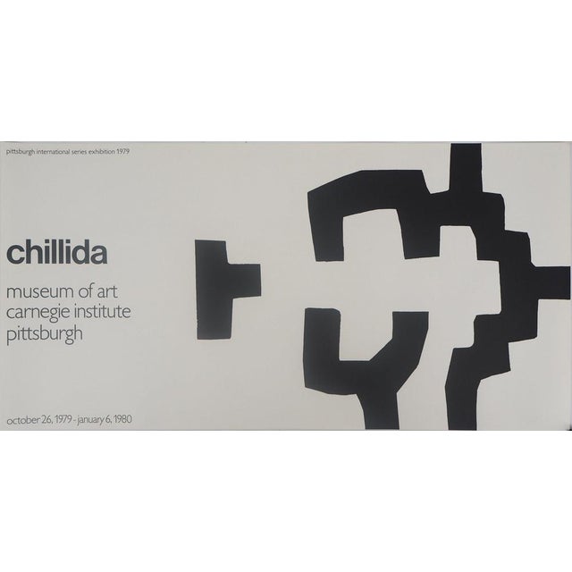 Abstraction Poster after Eduardo Chillida For Sale - Image 6 of 6